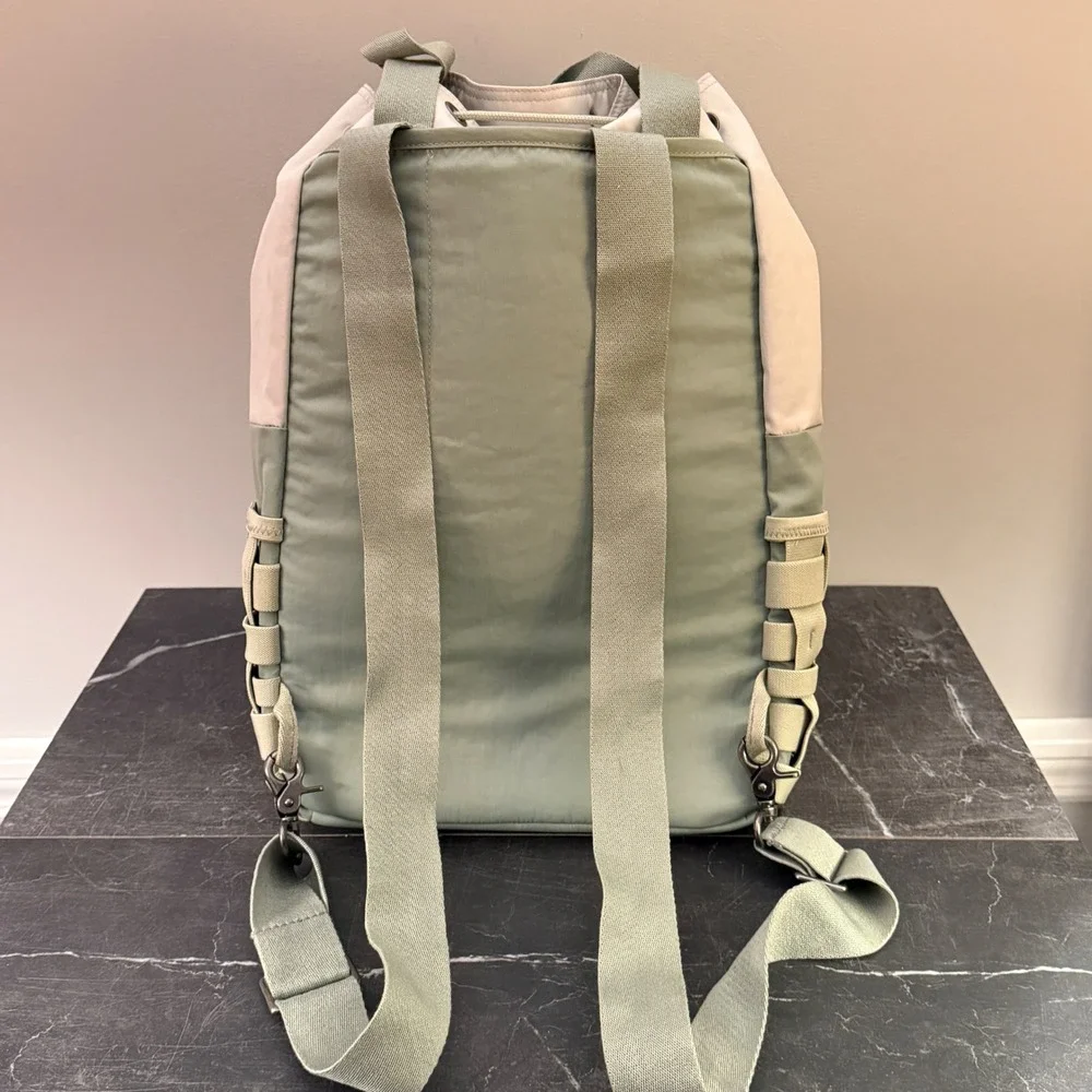 Unisex OGIO Convertible Duffel Backpack Drawstring Cinch Sport Utility Bag Green